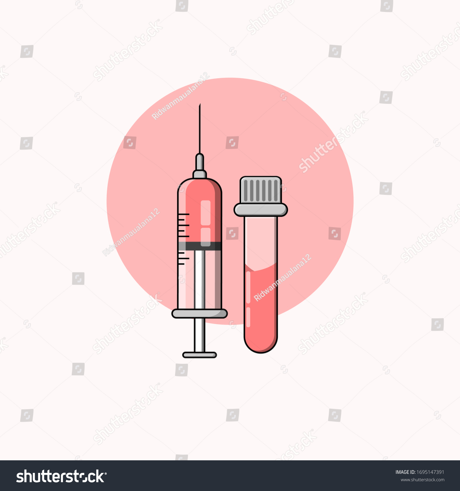 Cartoon Blood Needle