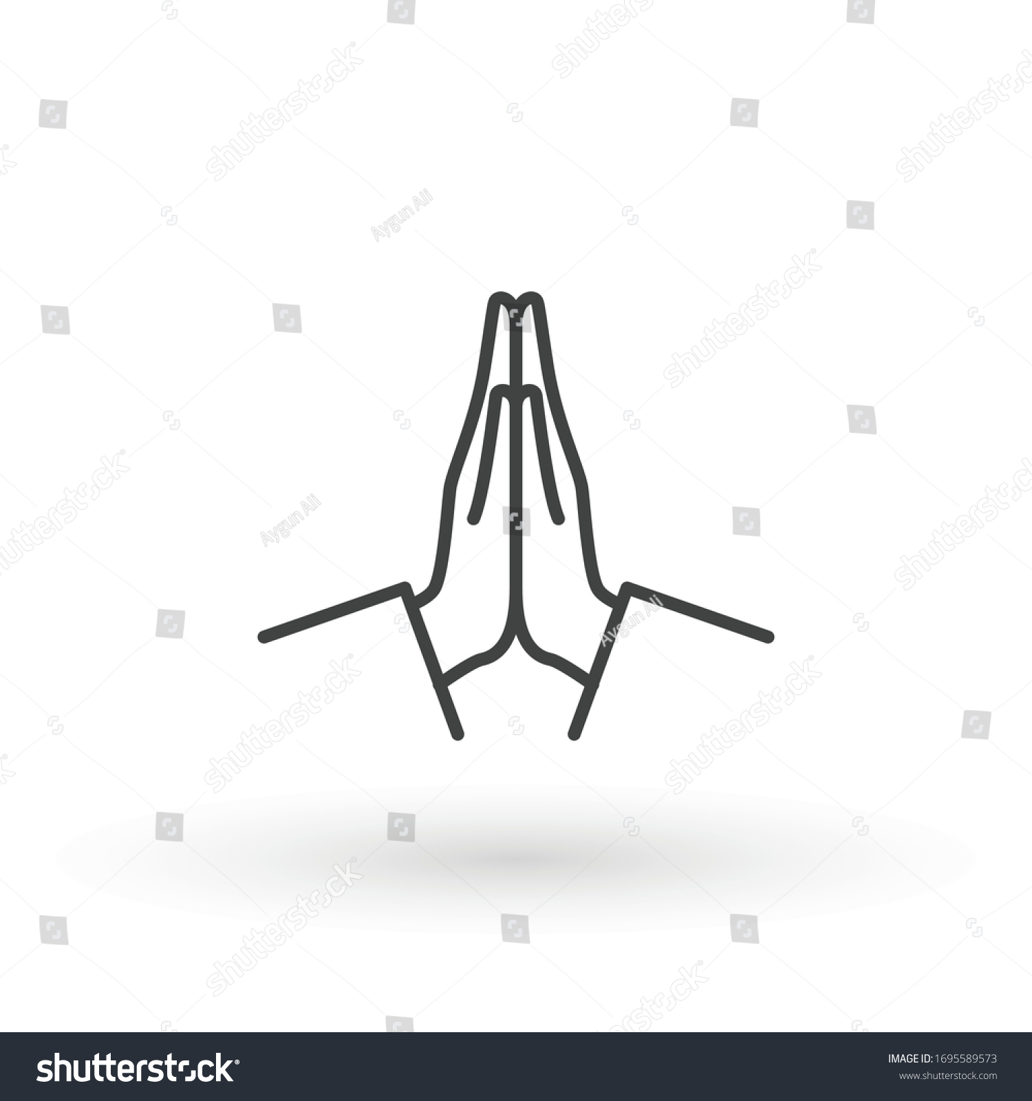 2,014 Male folded hands prayer Images, Stock Photos & Vectors ...