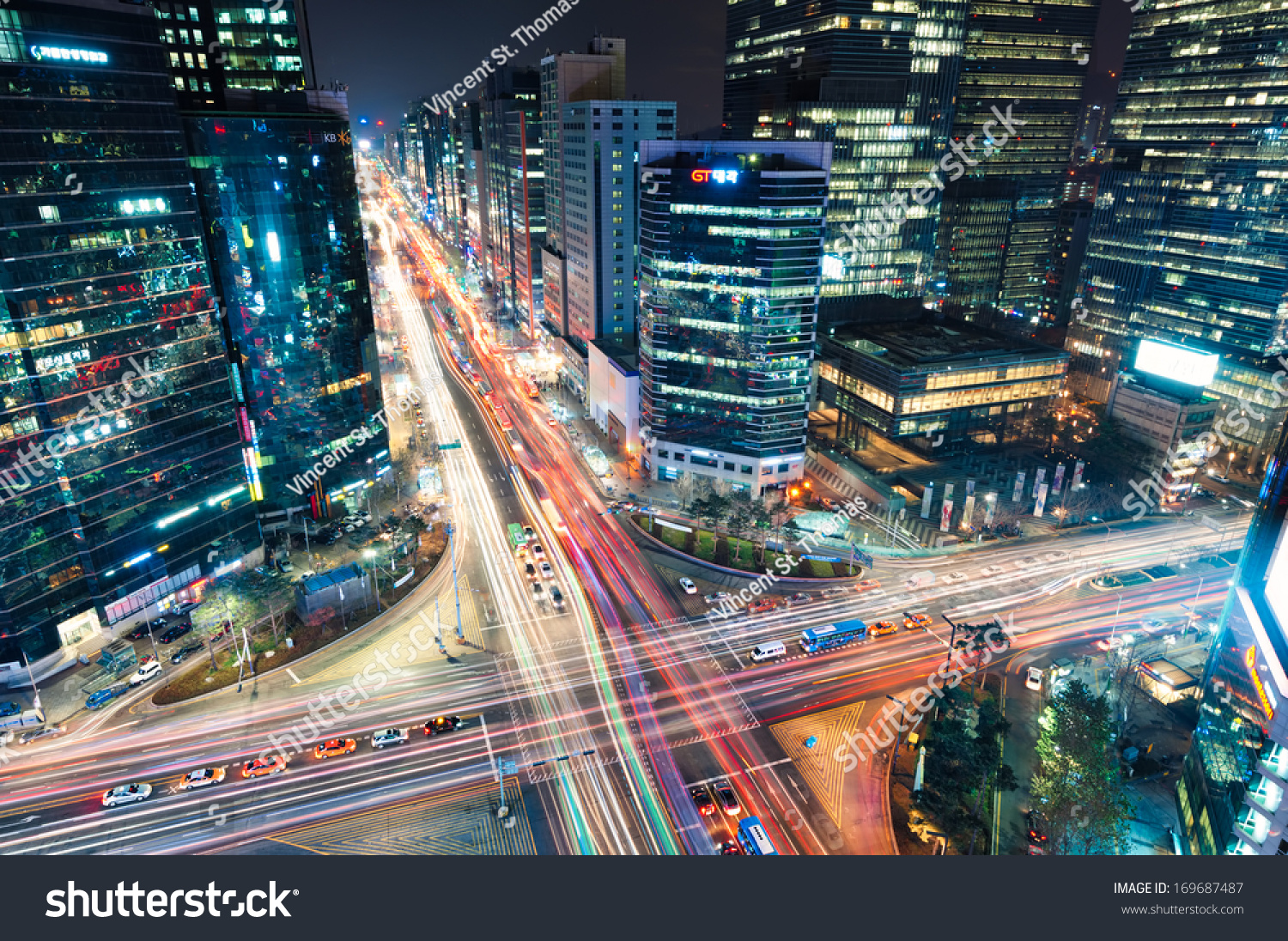 Seoul South Korea December 17 Night Stock Photo 169687487 | Shutterstock