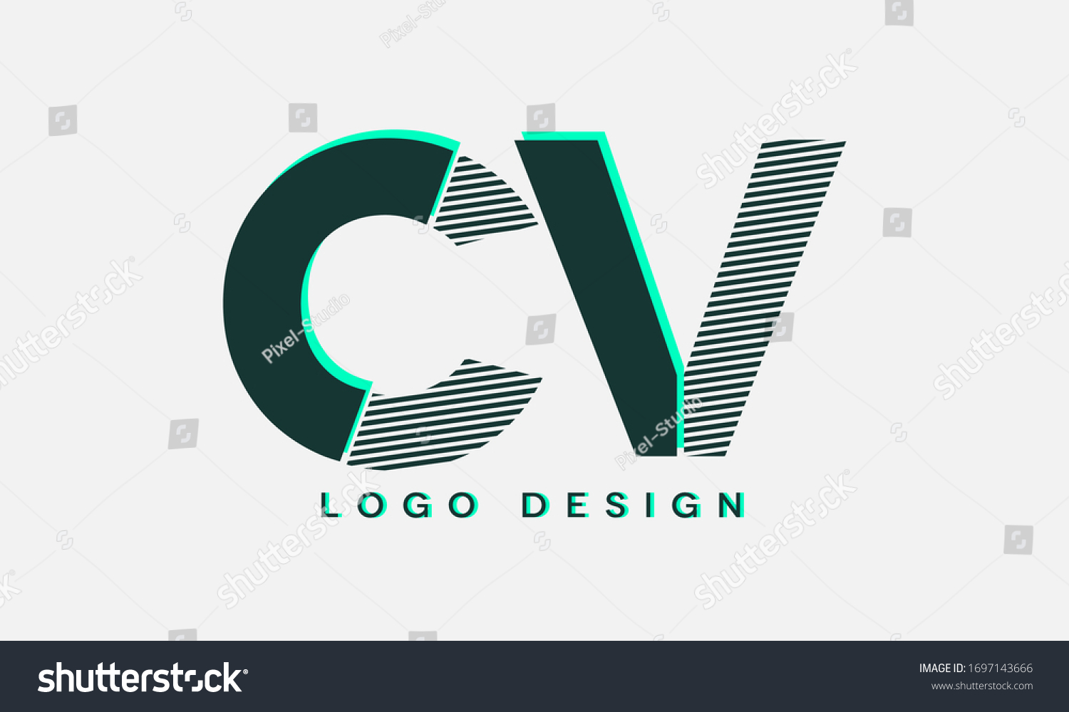 Abstract Logo Design Combinations Letter C Stock Vector Royalty Free 1697143666 Shutterstock