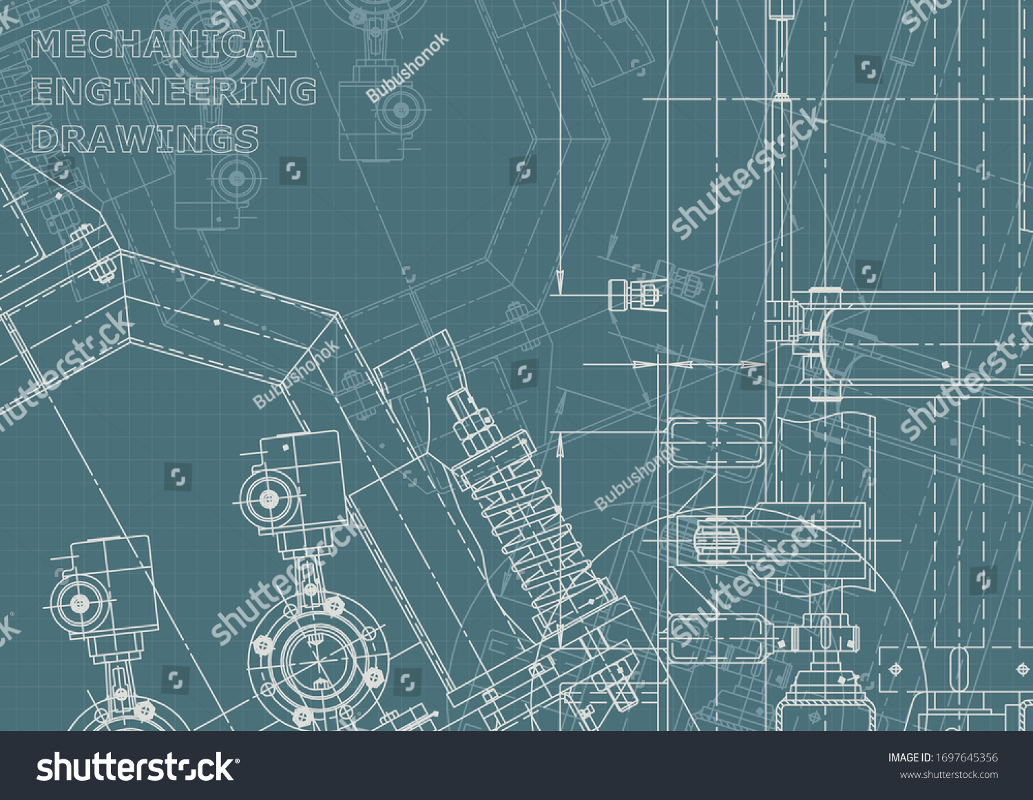 Engineering Mechanical Instrument Making Corporate Identity Stock 