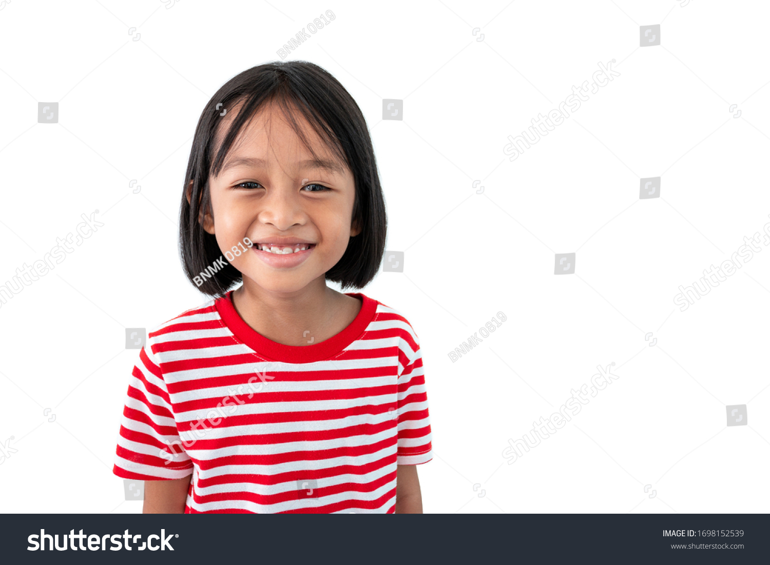 Happy Face Girl Child Portrait Happy Stock Photo 1698152539 | Shutterstock