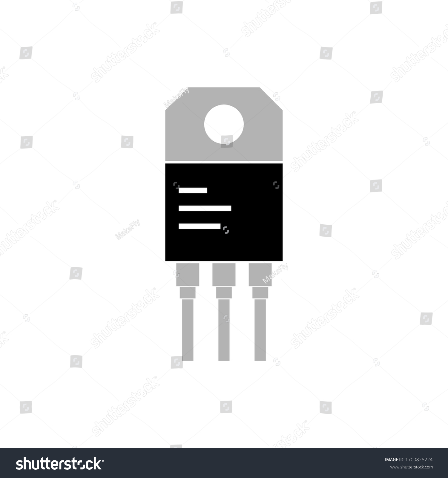 fet transistor symbol transparent