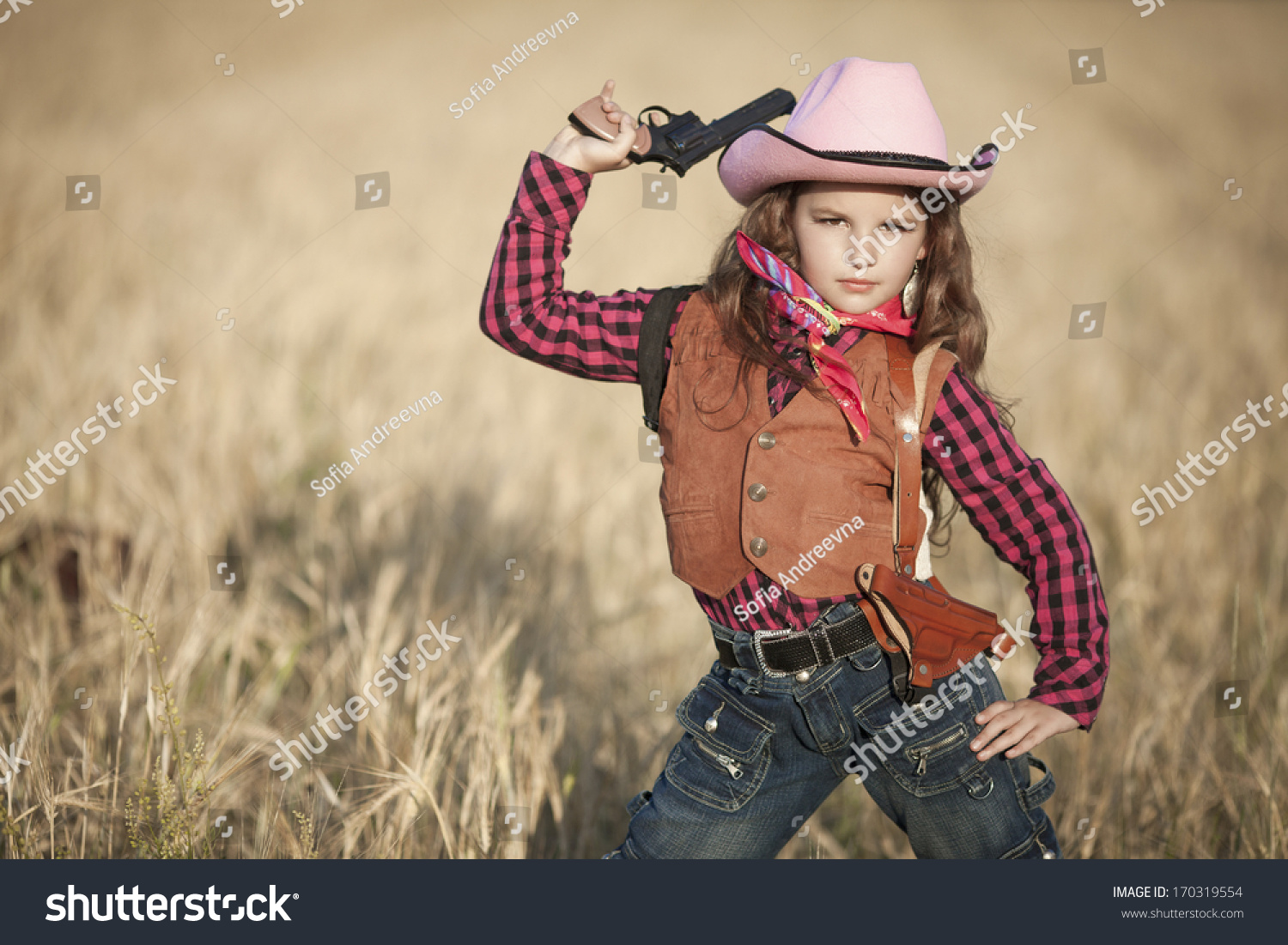 Образ ковбоя для девочки