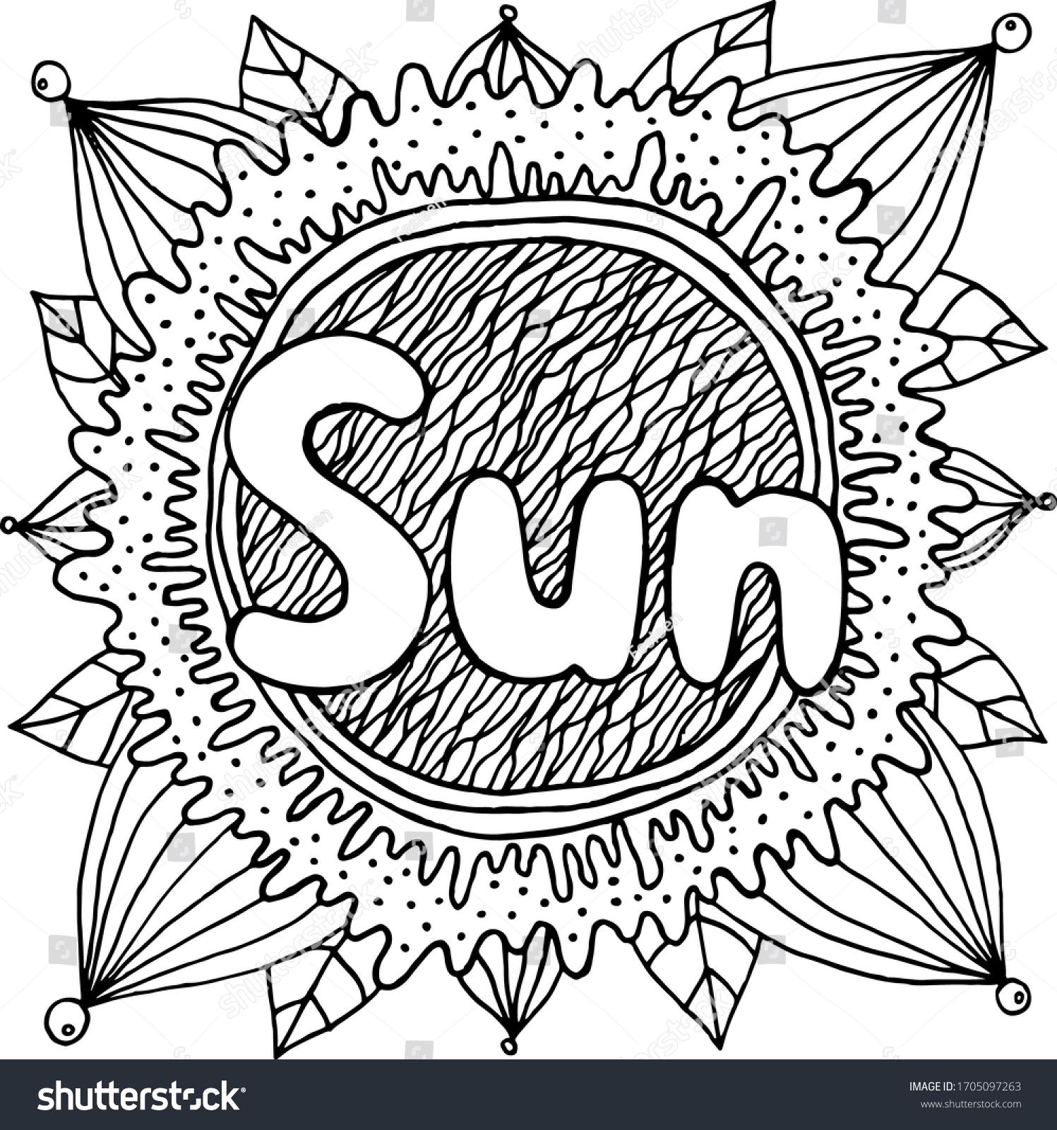 sun safety coloring pages