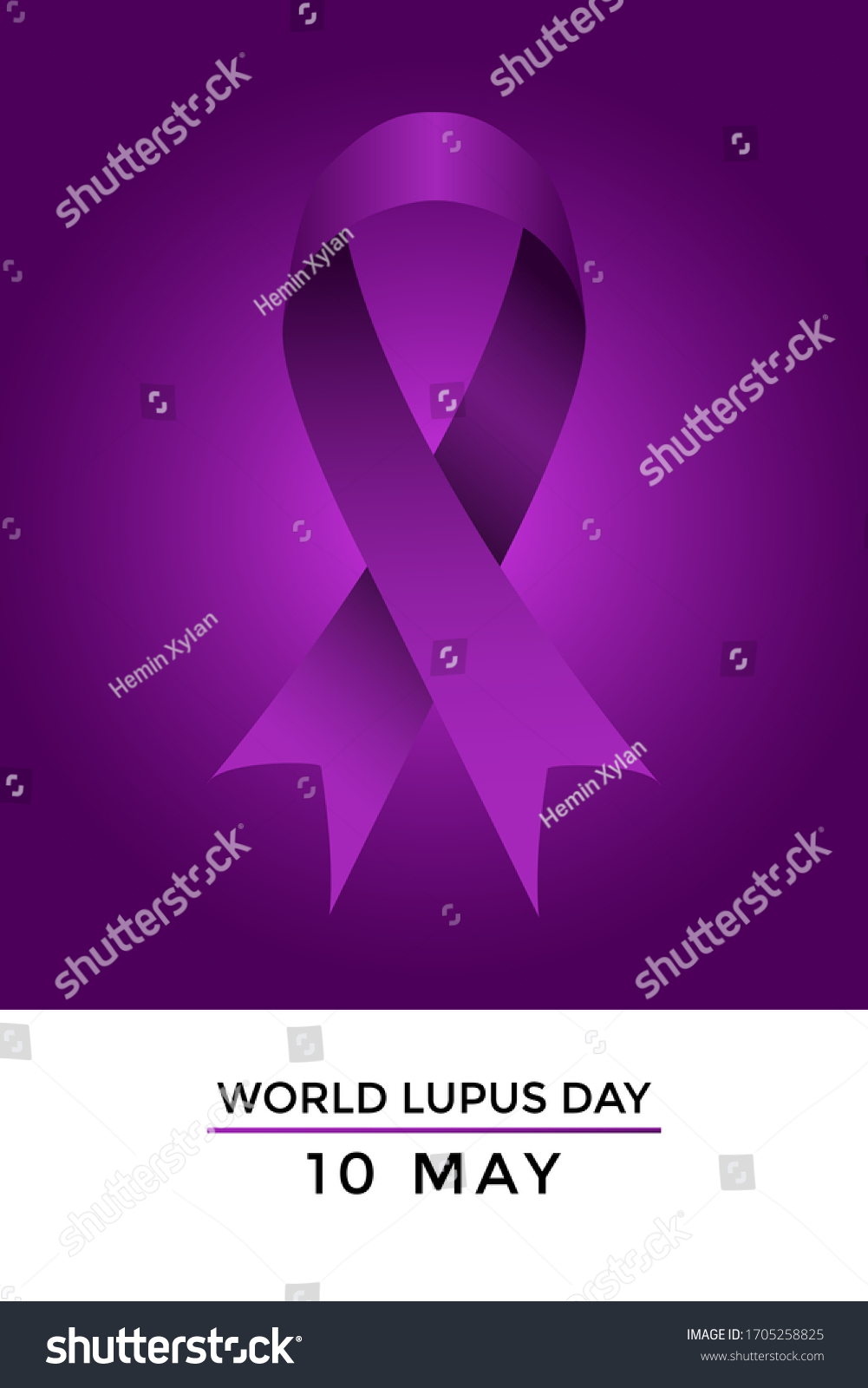 World Lupus Day Awareness Concept Creative Stock Vector (Royalty Free ...