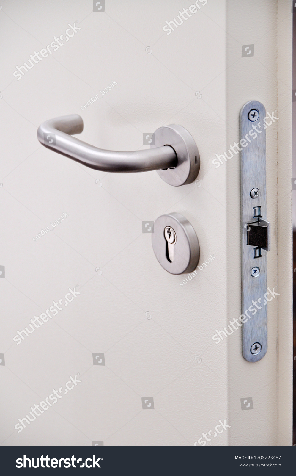 Emergency Exit Door Lock System Door Stock Photo 1708223467 | Shutterstock