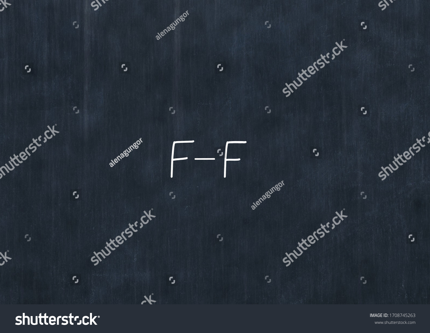 Fluorine Gas Formula Handwritten Chemical Formula Stock Illustration   Stock Photo Fluorine Gas Formula Handwritten Chemical Formula On Blackboard Illustration White Background Of 1708745263 