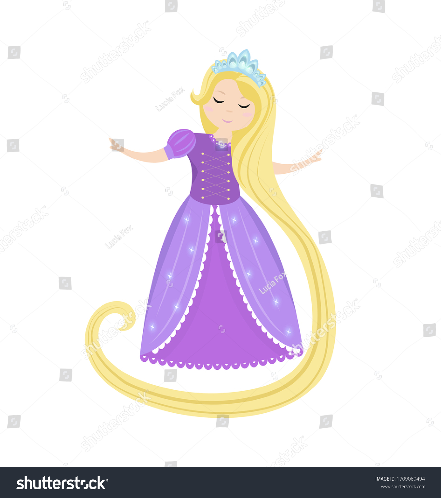 baby princess rapunzel