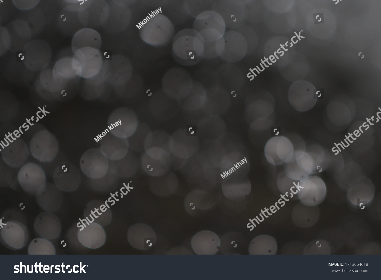 Bokeh Lights On Black Background Stock Photo 1713664618 | Shutterstock