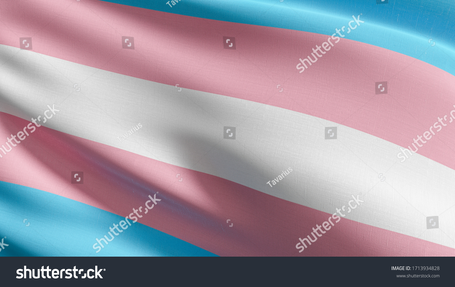 Trans gay pride flag