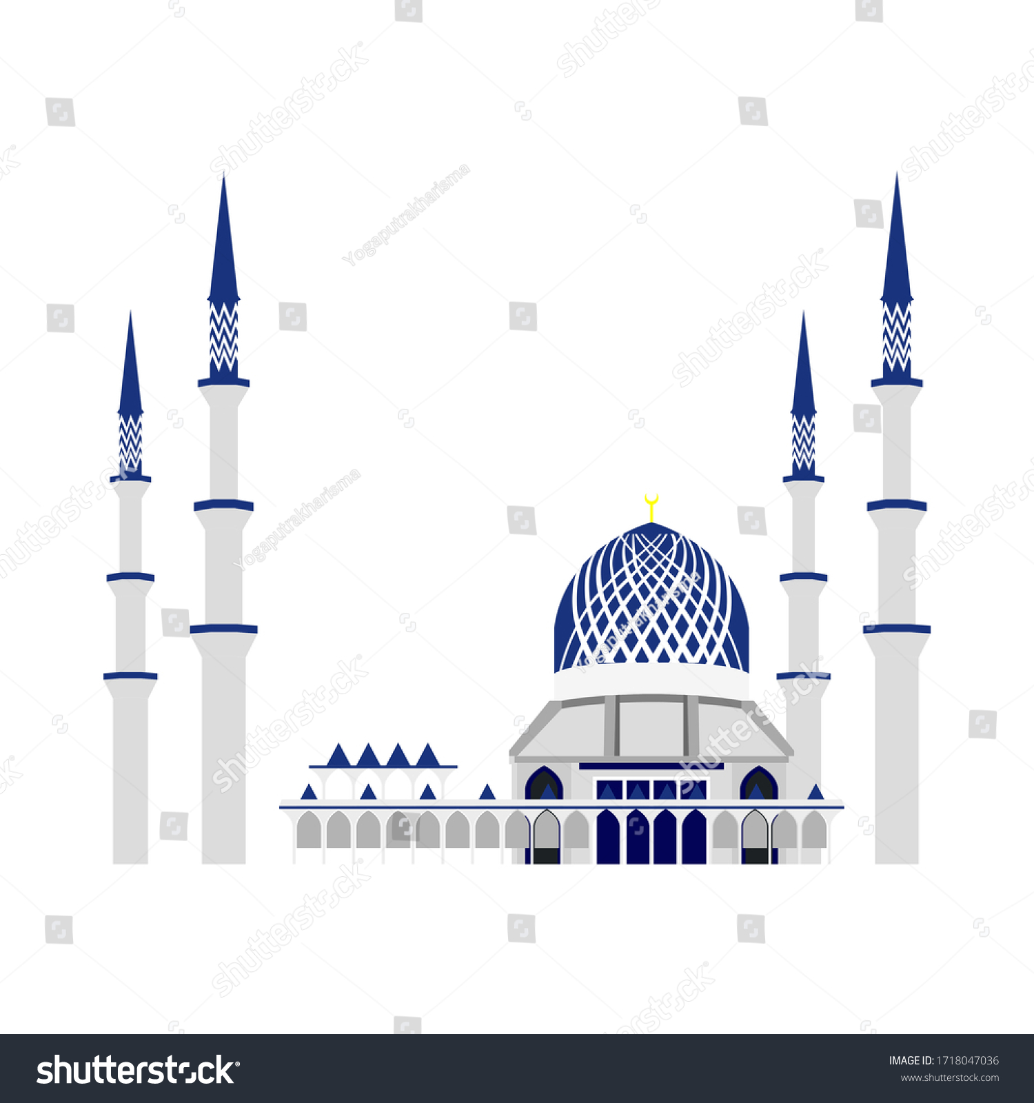 ИД мубарак на мечети