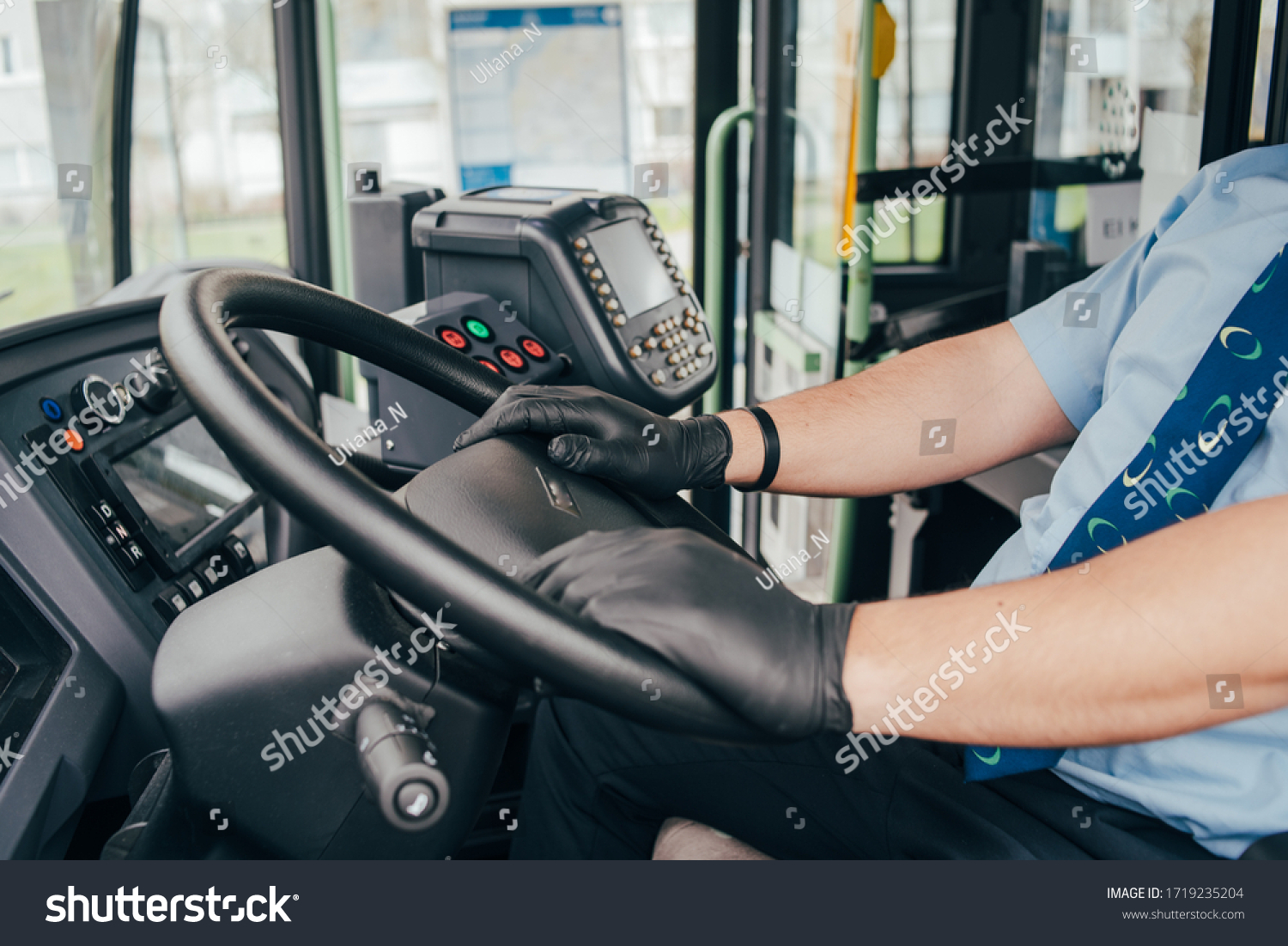 bus driver gloves