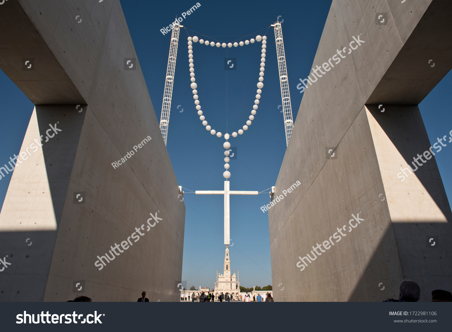 Giant Rosary Sanctuary Our Lady Fatima Stock Photo 1722981106 Giant Rosary Sanctuary Our Lady Fatima Stock Photo 1722981106