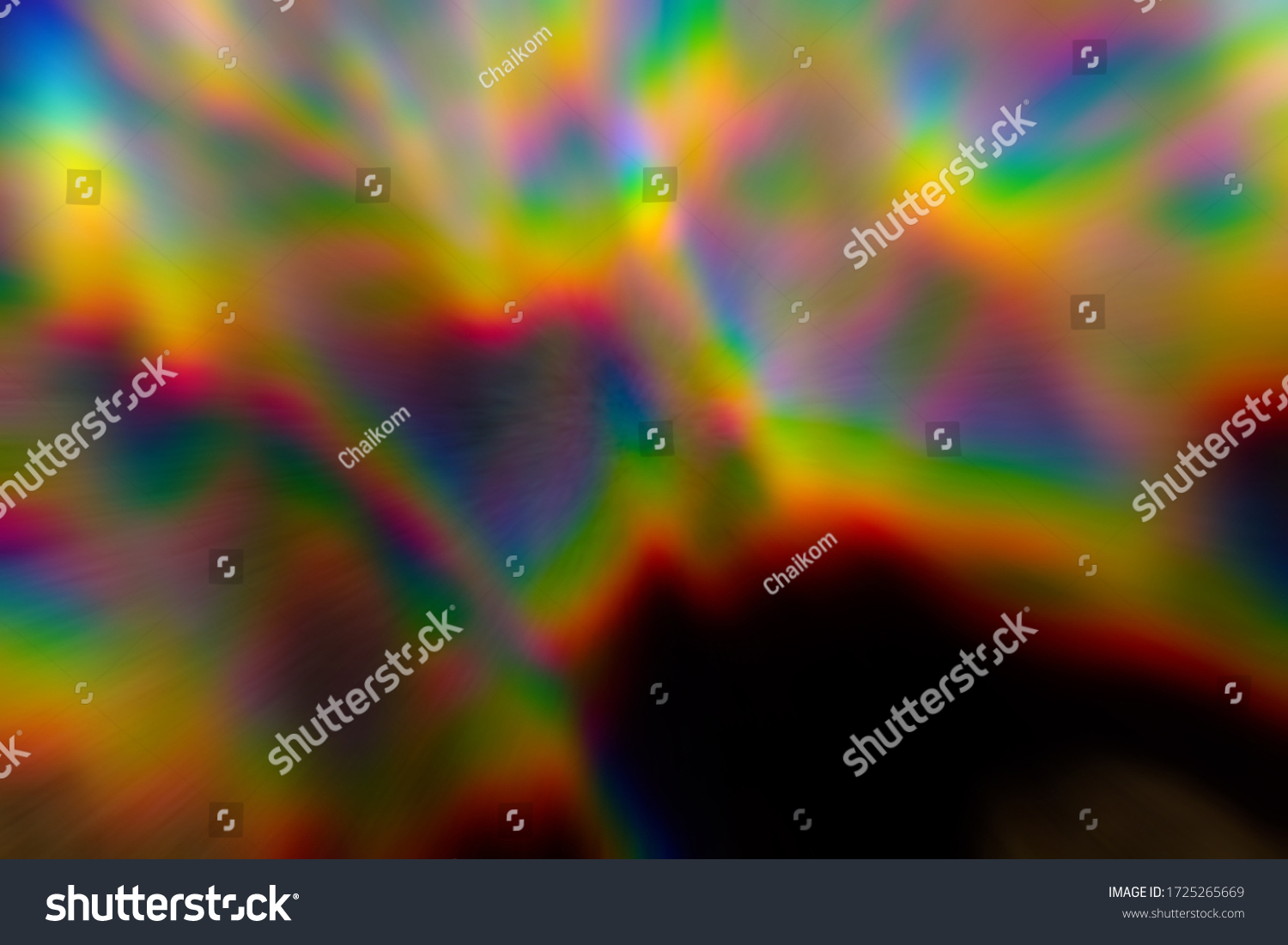 Rainbow Distortion Refraction Swirl Leaks Overlay Stock Photo ...