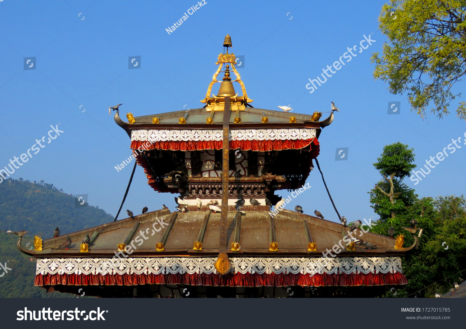 Tal Barahi Temple Pokhara Nepal Known Stock Photo 1727015785 | Shutterstock