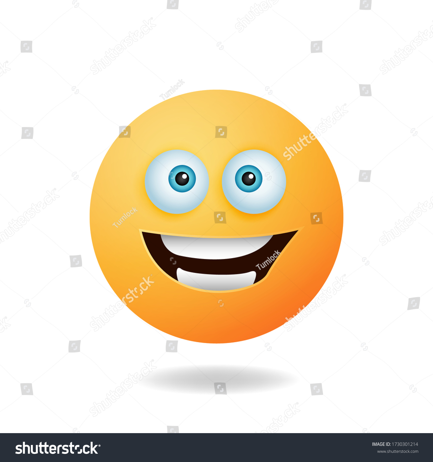 Emoticon Character Cute Emoticon Cartoon Characters Stock Vector ...