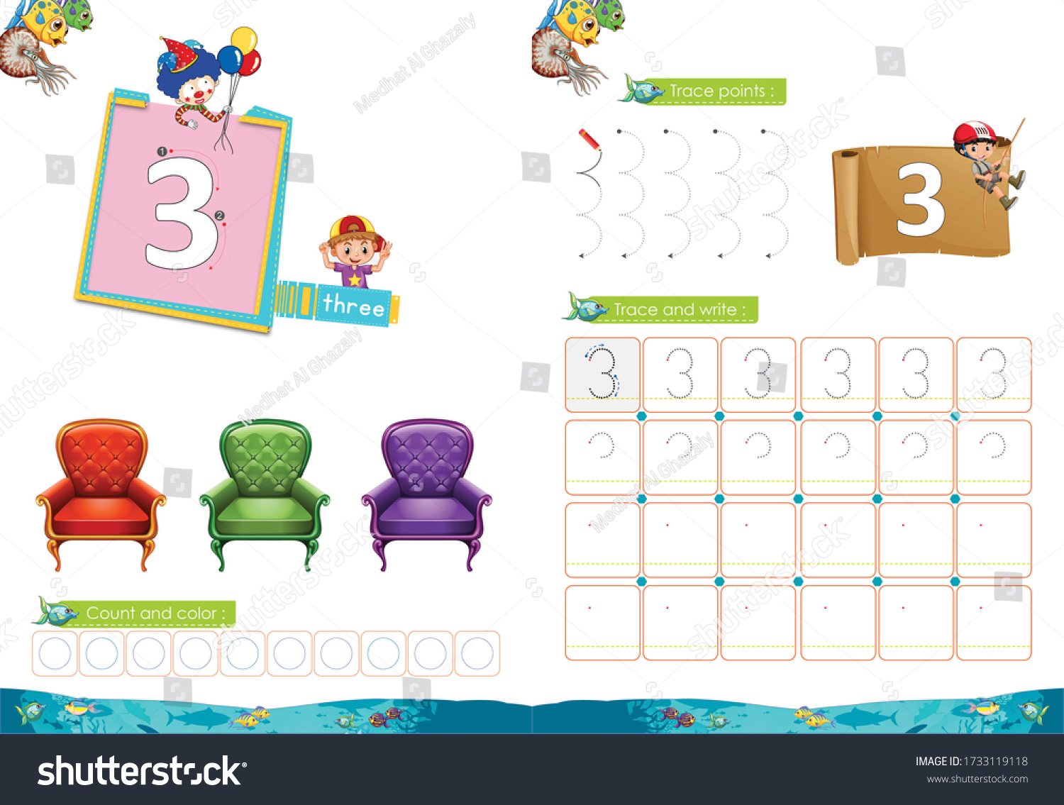 Worksheet Learning Numbers Tracing Write Numbers Stock Illustration 1733119118 Shutterstock Worksheet Learning Numbers Tracing Write Numbers Stock Illustration 1733119118 Shutterstock