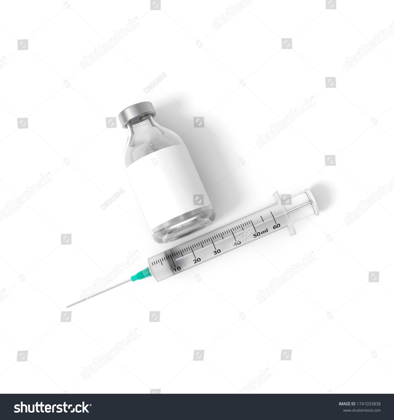 Vaccine Syringe Injection Prevention Immunization Virus Stock ...