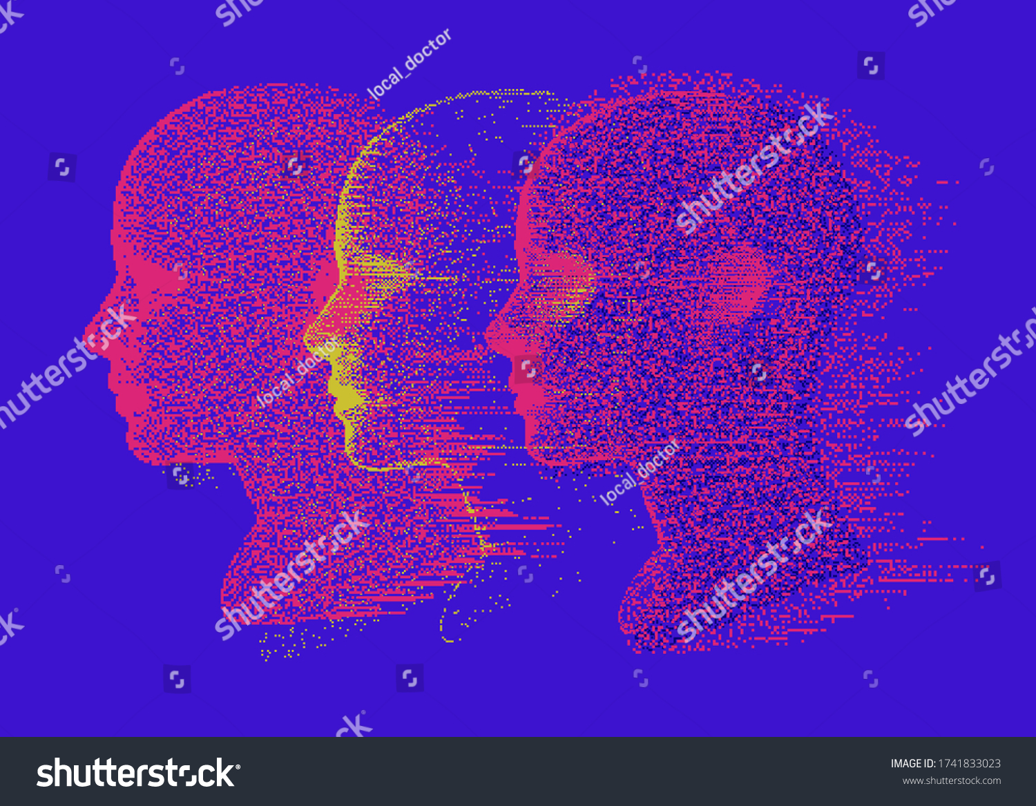 Alter Ego Concept Alternative Self Person Stock Vector (Royalty Free ...