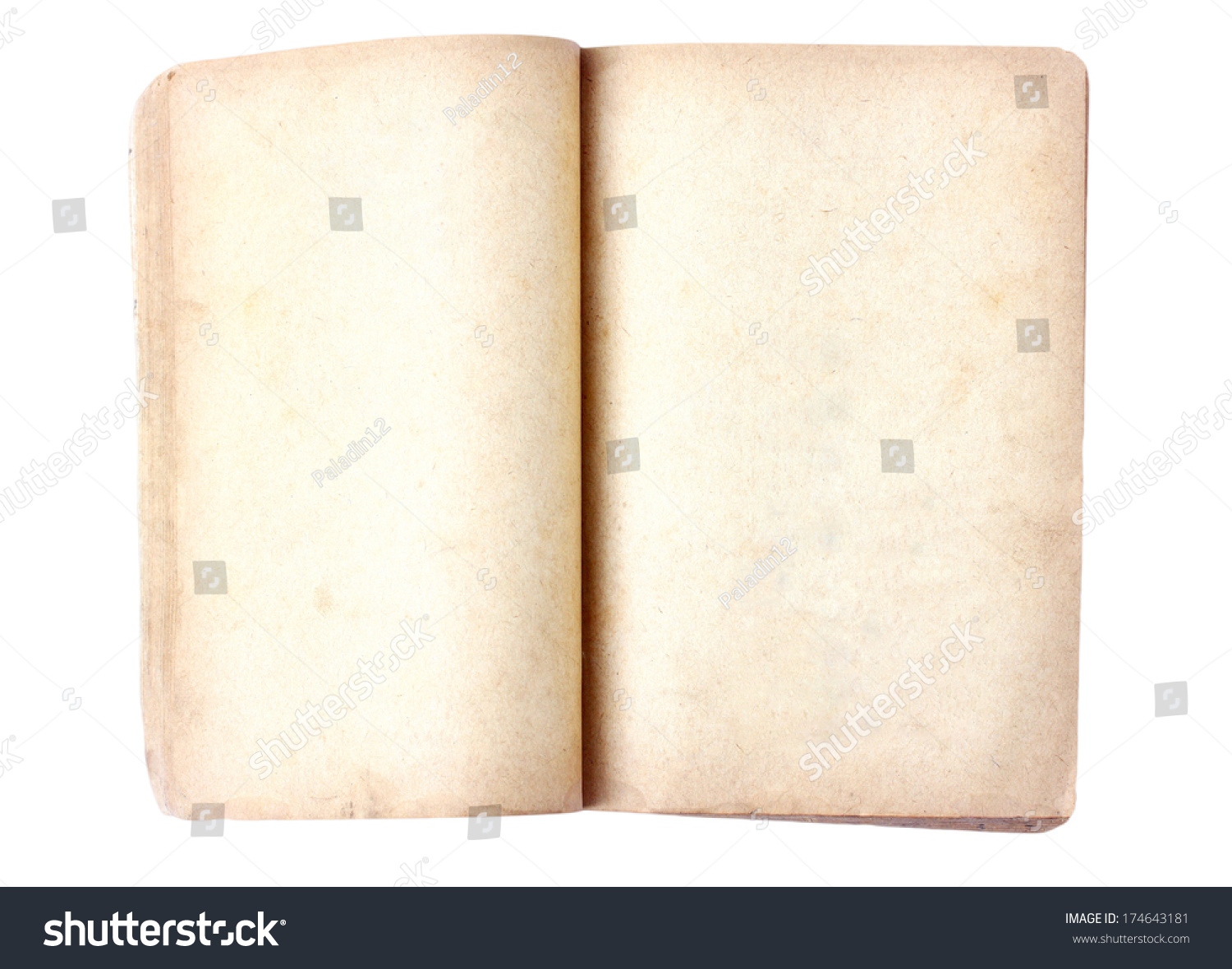 Old Book Paper Texture Stock Photo 174643181 | Shutterstock