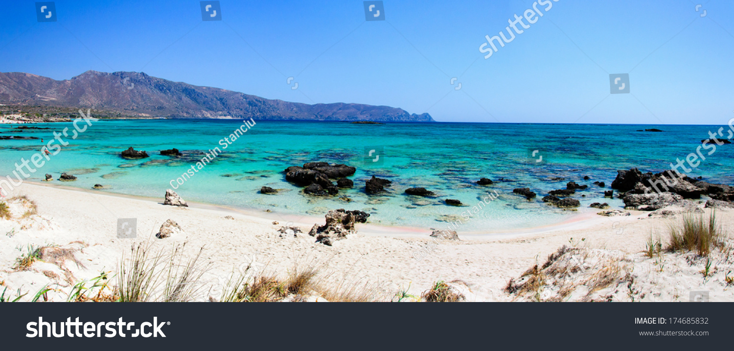 Elafonisi Elafonissi Deer Island Greek Island Stock Photo 174685832 ...