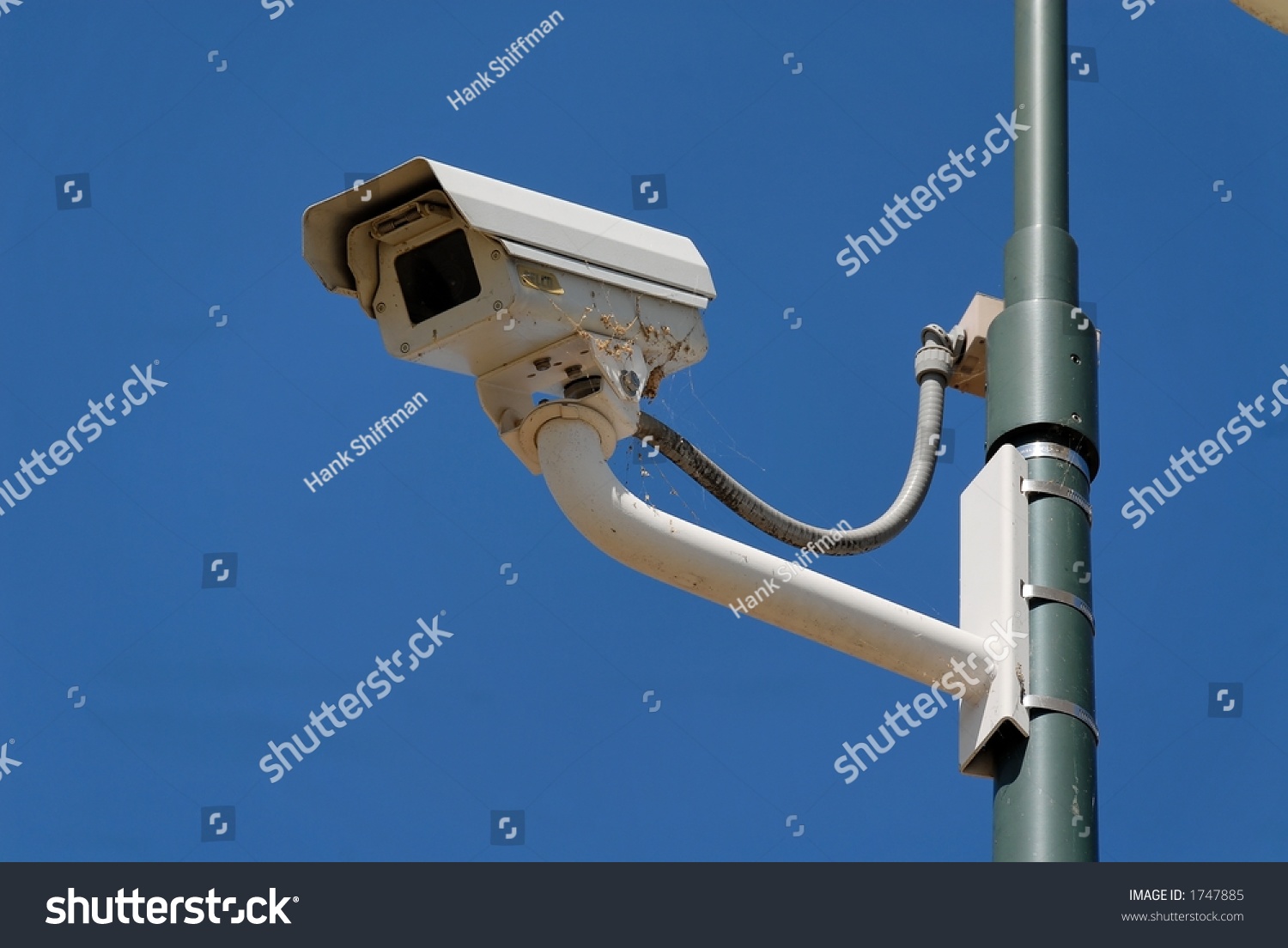 Polemounted Security Camera Stock Photo 1747885 | Shutterstock