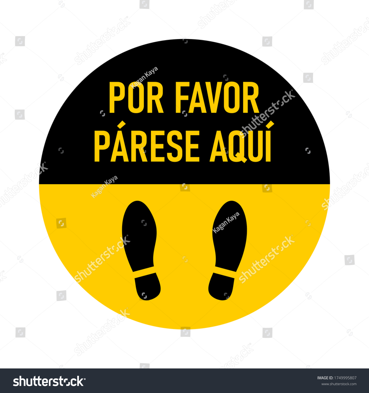 por-favor-parese-aqui-please-stand-stock-vector-royalty-free