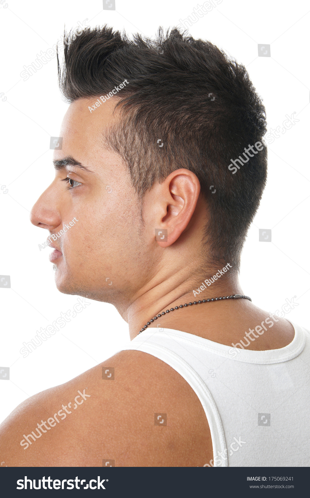 Young Turkish Man Trendy Hair Style Stock Photo 175069241 | Shutterstock