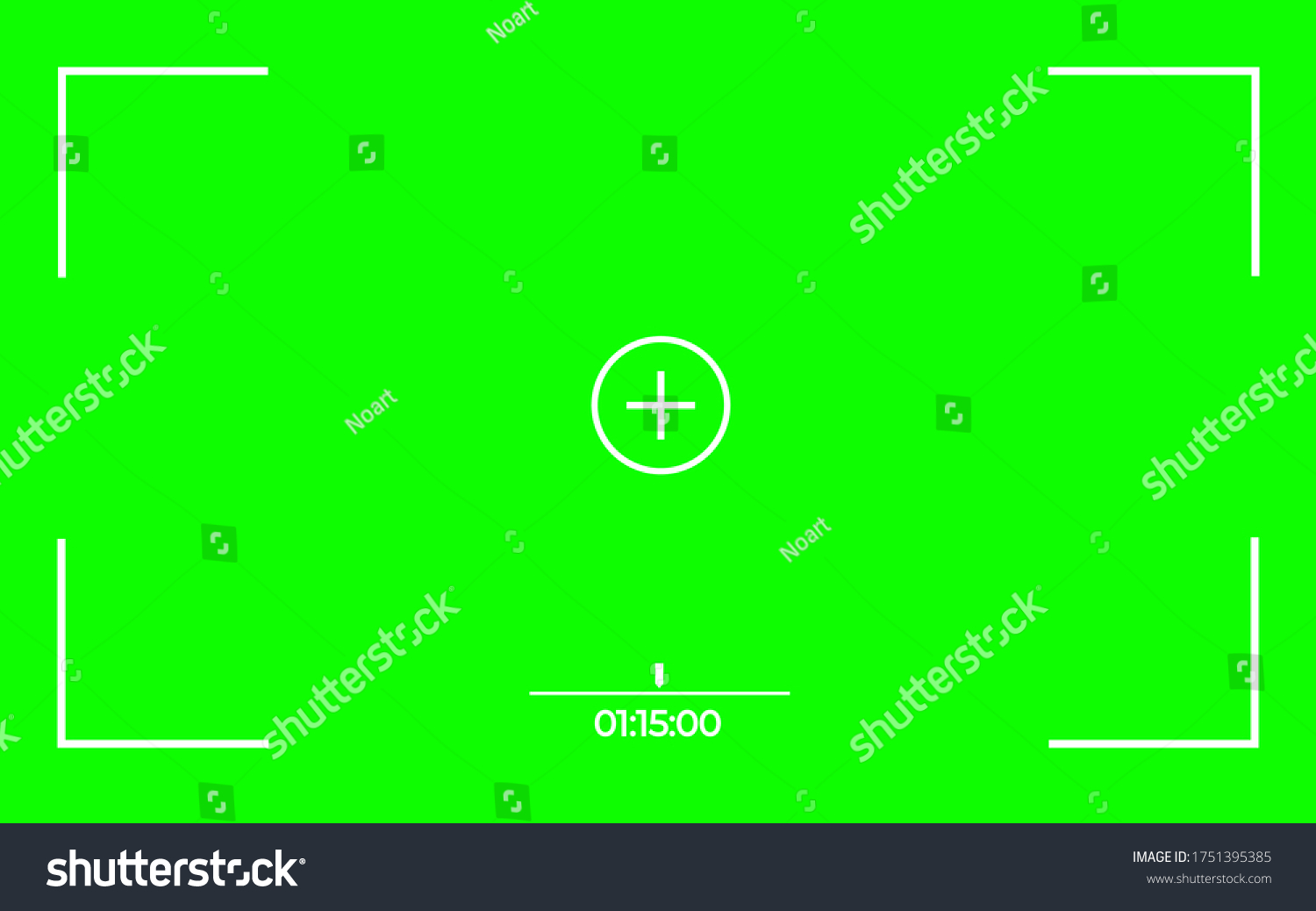 Green Screen Background Vfx Motion Tracking Stock Vector (Royalty Free ...