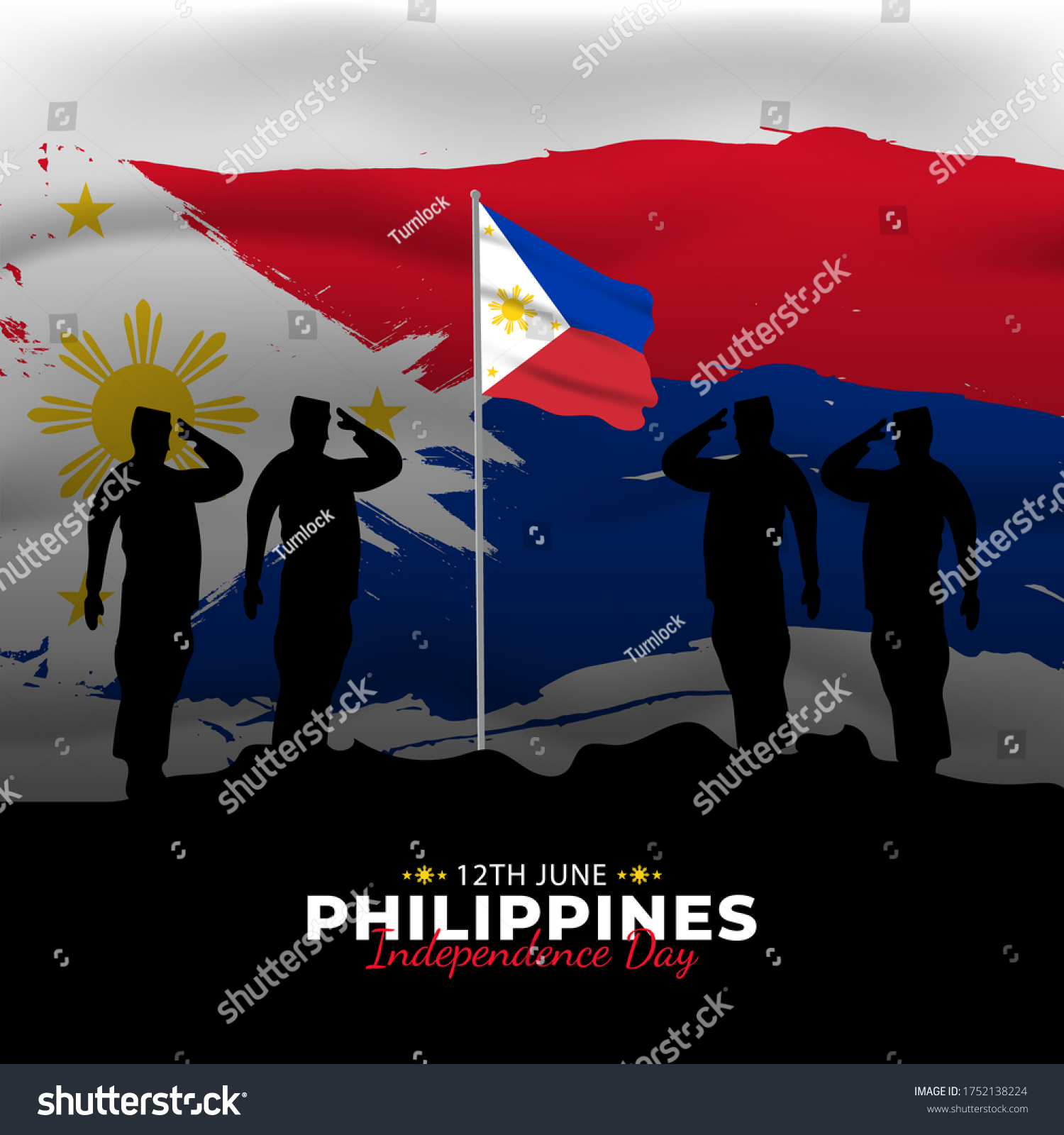 Filipino Araw Ng Kalayaan Translate Philippine Stock Vector Royalty Free 1752138224 Shutterstock 4103