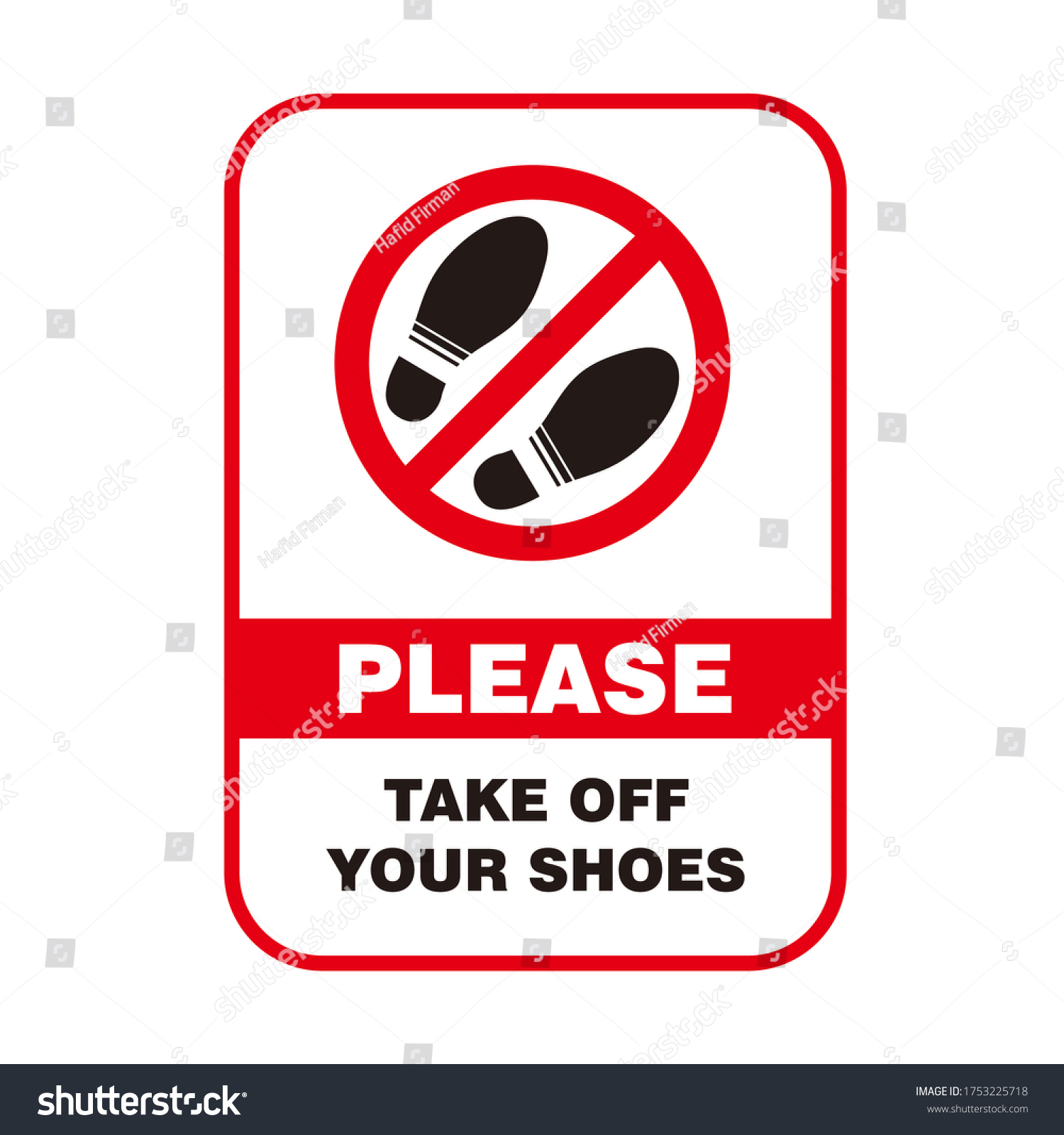 51 Please Remove Footwear Images, Stock Photos & Vectors | Shutterstock