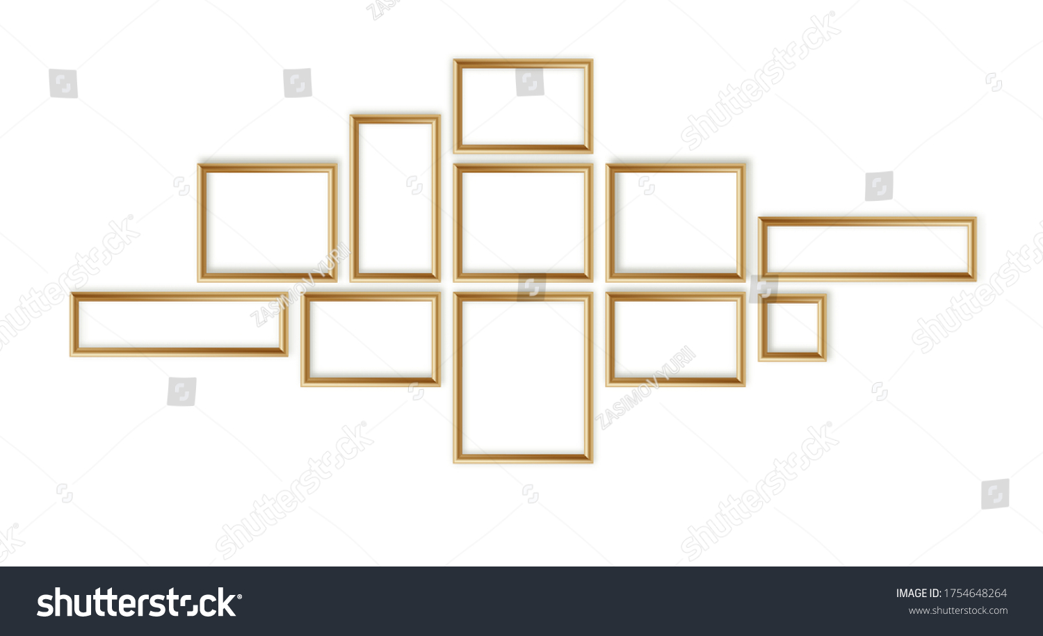 Wooden Vector Photo Frame Collection 3d Stock Vector Royalty Free Wooden Vector Photo Frame Collection 3d Stock Vector Royalty Free