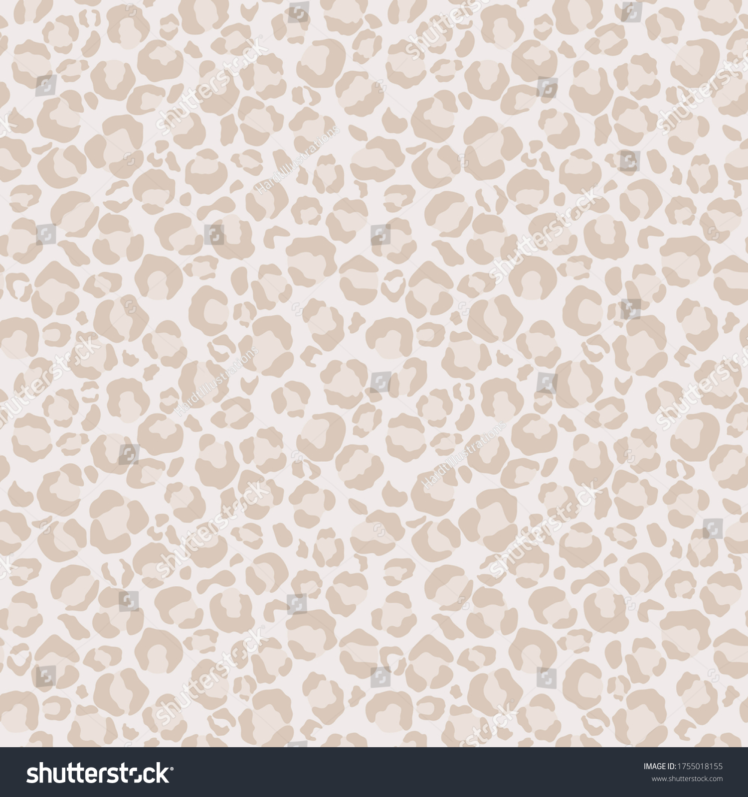 Animal Print Seamless Pattern Animal Print Stock Illustration ...