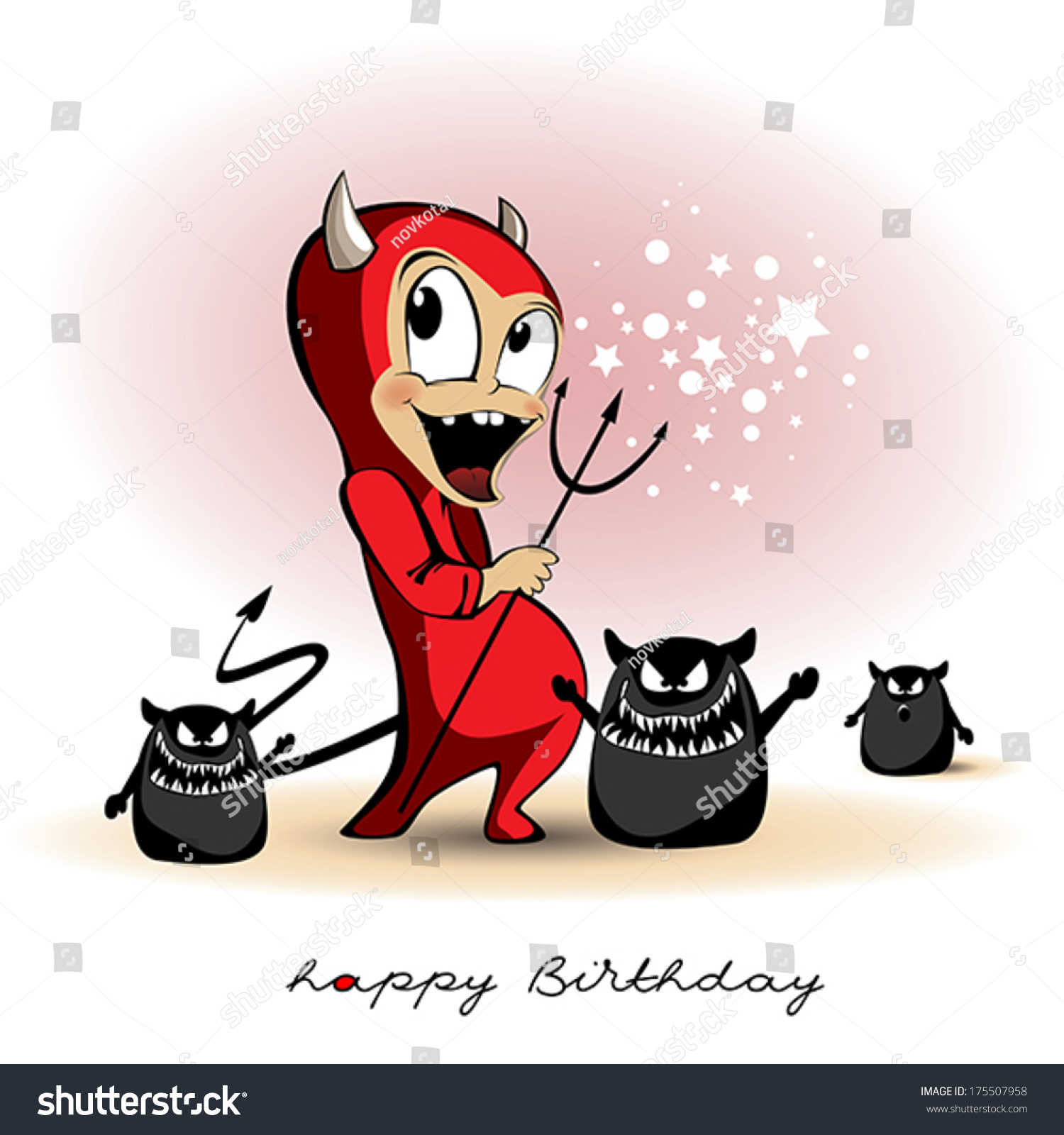 Дьявол поздравляет с днем рождения