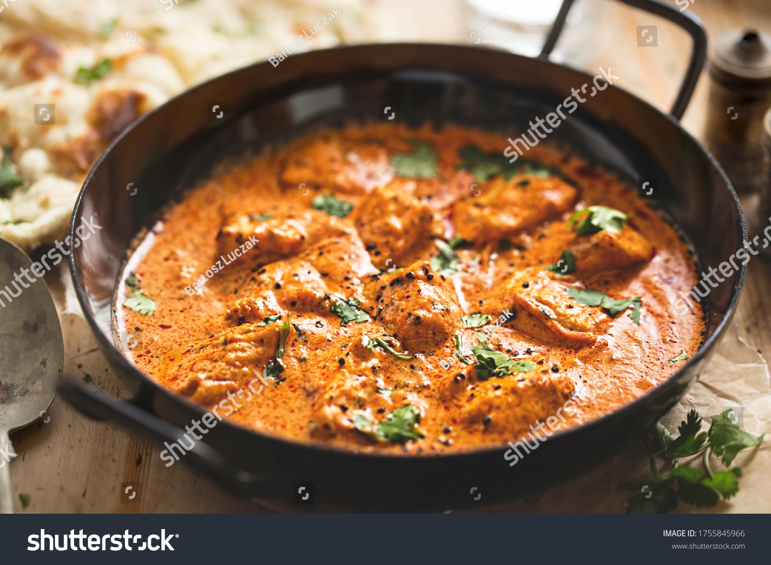 Chicken Curry Creamy Chicken Butter Stock Photo 1755845966 | Shutterstock