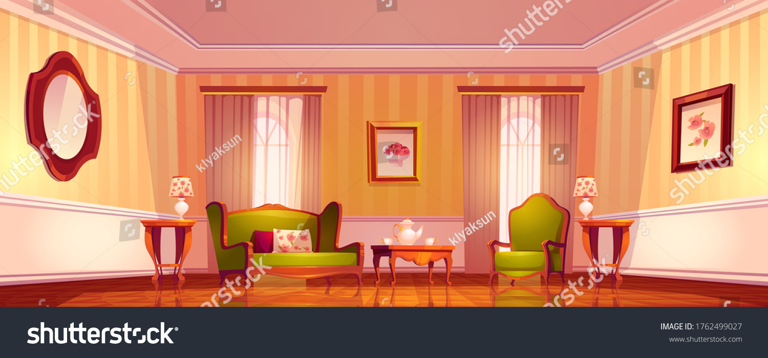 narrator in victorian living room