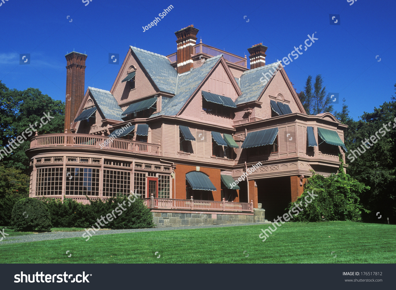 Exterior Thomas Edison Home Edison National Stock Photo 176517812 ...