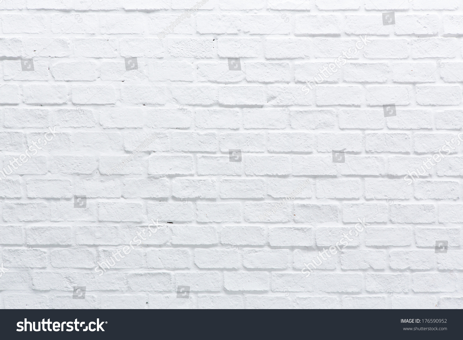 White Brick Wall Stock Photo 176590952 | Shutterstock