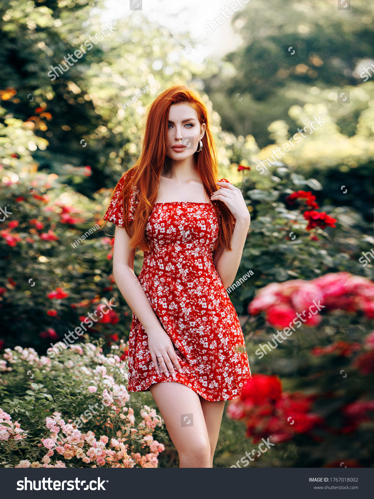 sundress red hair