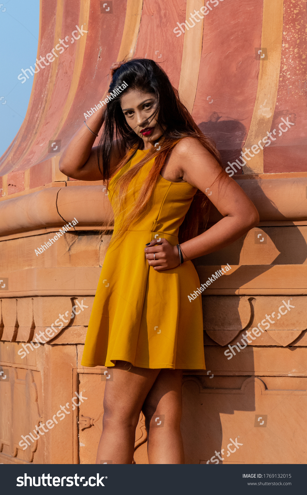 New Delhi India February 2020 Portrait Stock Photo 1769132015 New Delhi India February 2020 Portrait Stock Photo 1769132015