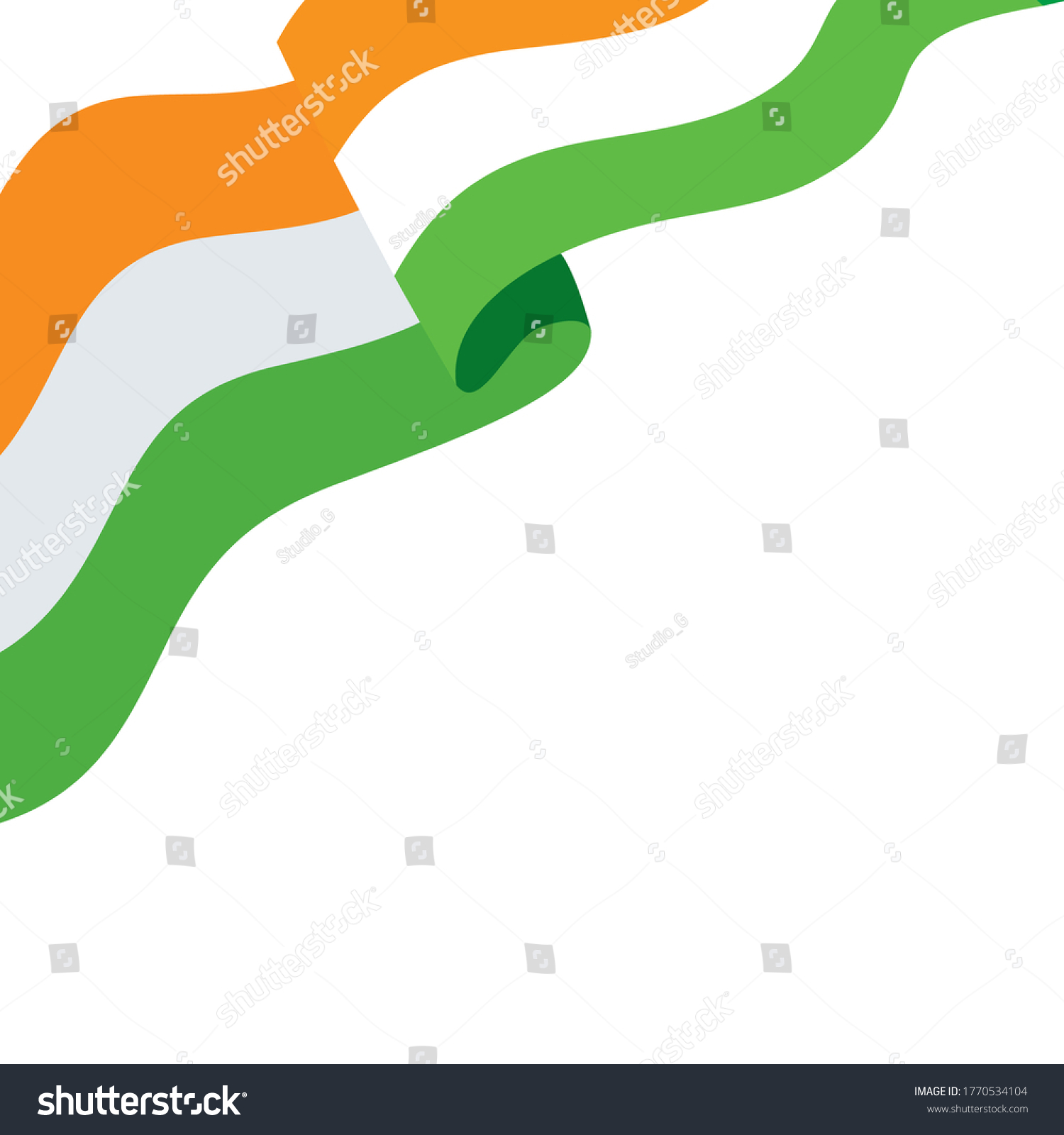 India Flag National Flag India On Stock Vector Royalty Free Shutterstock