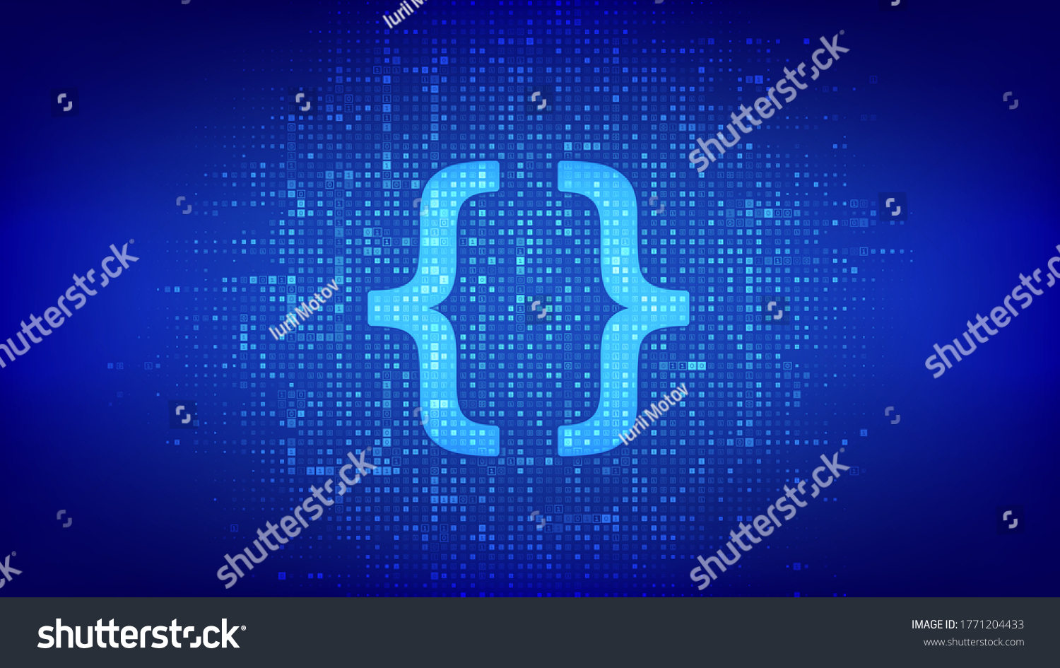 Programming Code Coding Hacker Background Programming Stock Vector ...