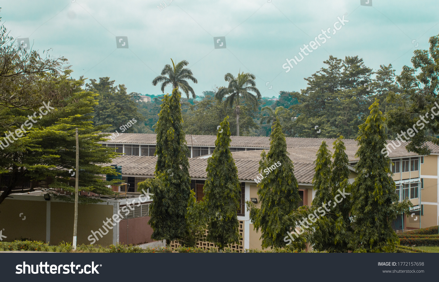 Independence Hall Buildings Knust Kumasi Ghana Stock Photo 1772157698 ...