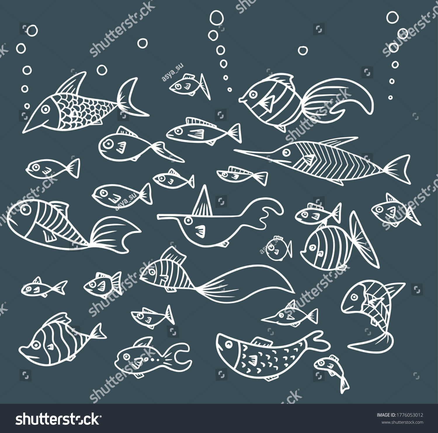 fish in a hand clipart