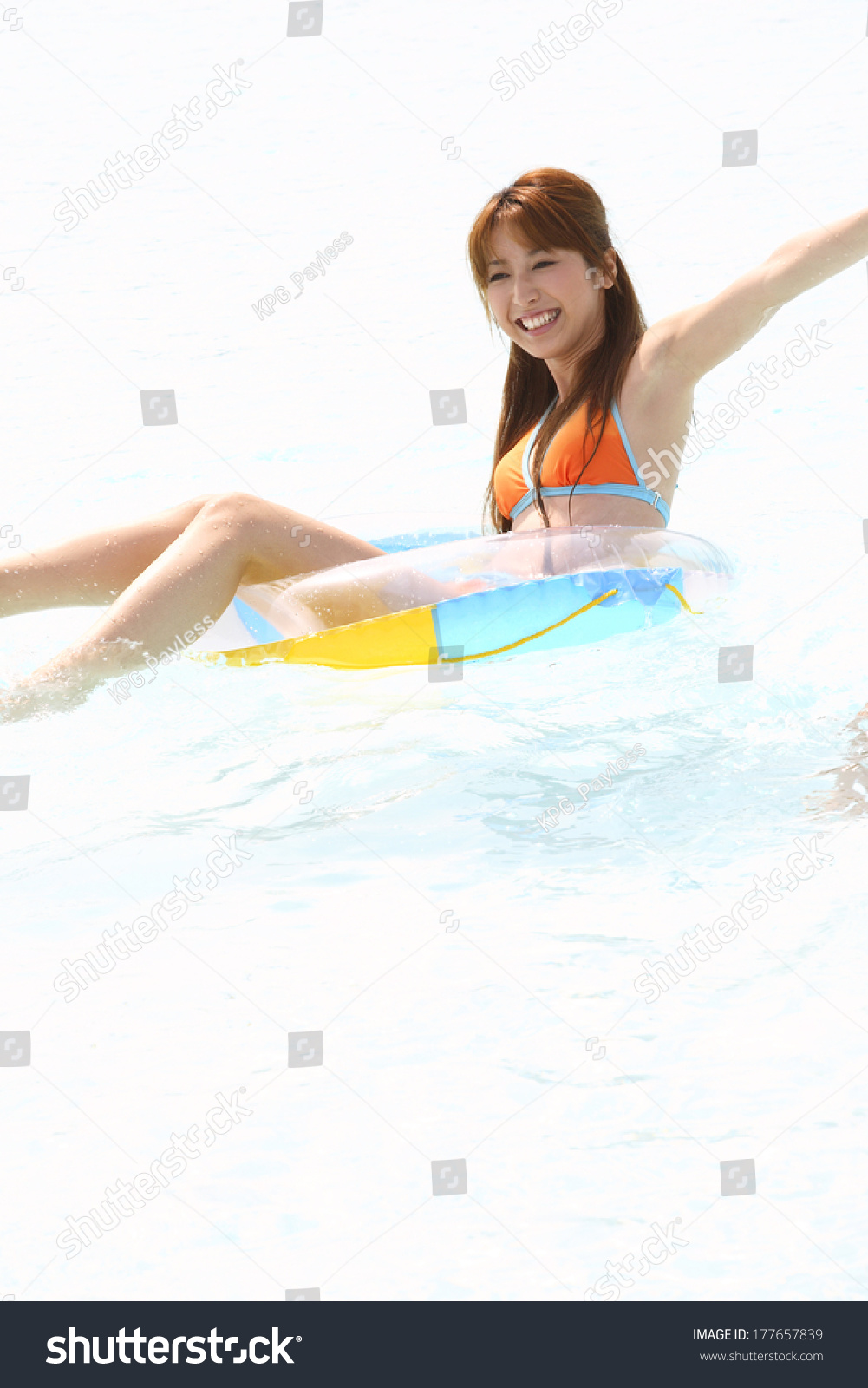 Japanese Woman Swimsuit Who Floats