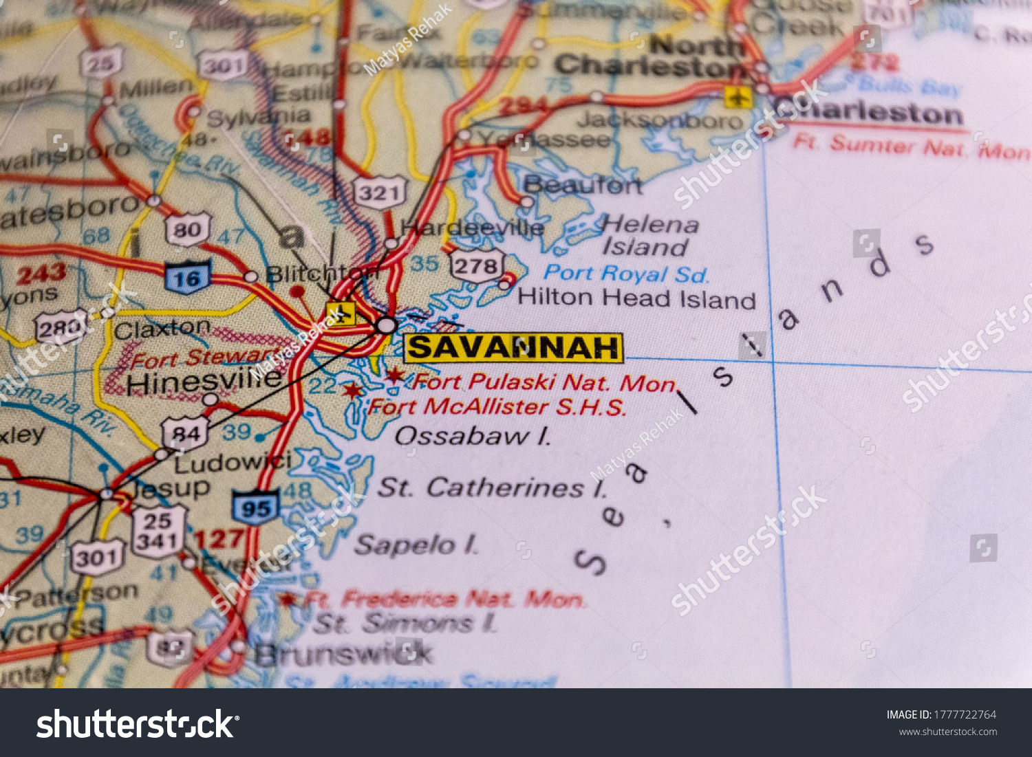 185 fotos de Savannah georgia map - Fotos, imágenes y otros productos