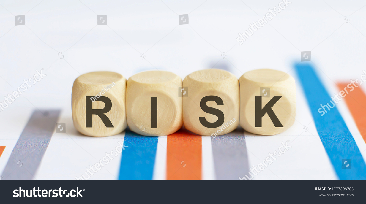 Risk Text On Chart Background Business Stock Photo 1777898765 ...