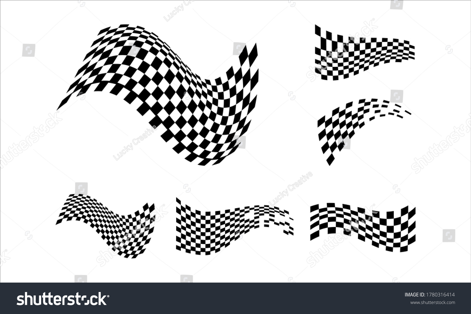 Set Fast Racing Speed Designs Concept Stock Vector (Royalty Free ...