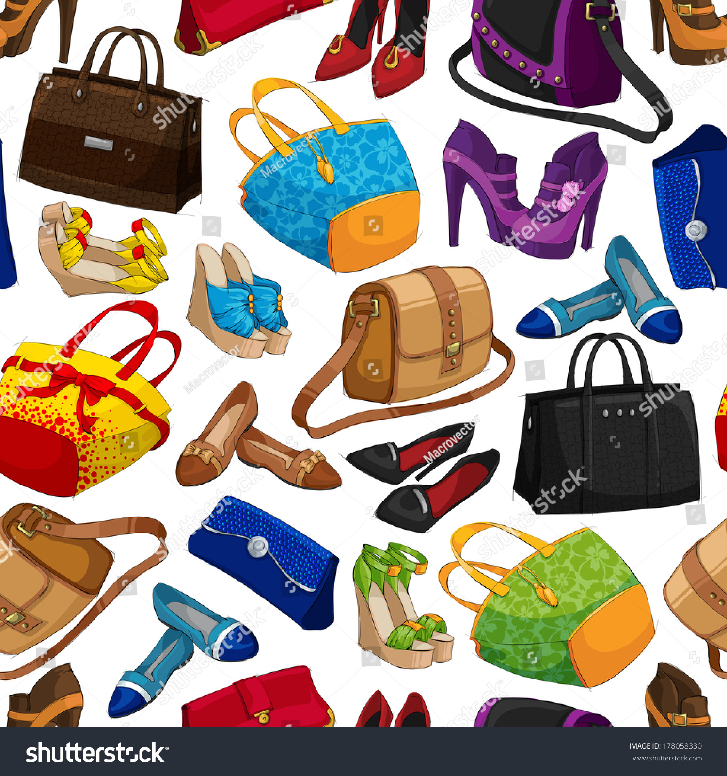 handbags and shoes
